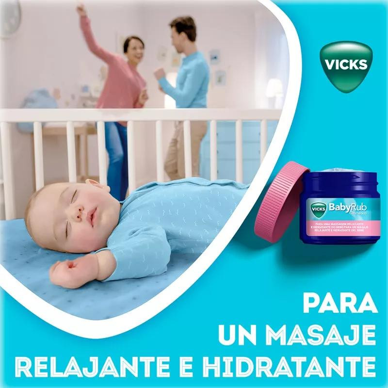Vicks BabyRub Pomada Bebés 50 mg