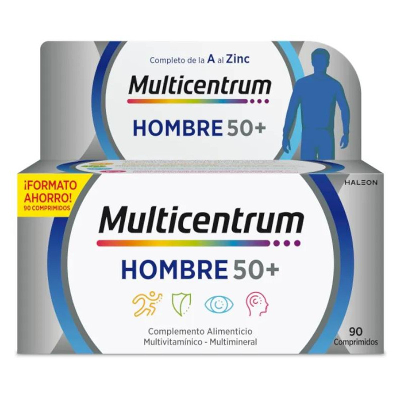 Multicentrum Hombre 50+ 90 Comprimidos