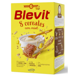 Blevit Papilla 8 Cereales con Miel +6m 500 gr
