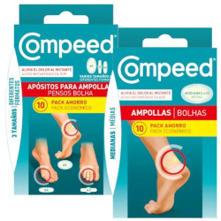 Compeed Ampollas Surtido 10 uds + Compeed Ampollas Medianas 10 uds