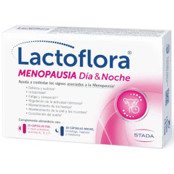 Lactoflora Menopausia Día y Noche 60 Cápsulas
