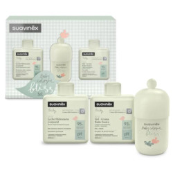 Suavinex Baby Cologne Bliss 100 ml + Gel Crema Baño Suave 300 ml + Leche Hidratante Corporal 300 ml