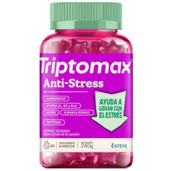Triptomax Anti-Stress Fruta de la Pasión 60 Gummies