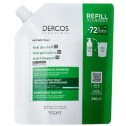 Vichy Dercos Technique Champú Anticaspa Cabello Normal o Graso Recarga 390 ml