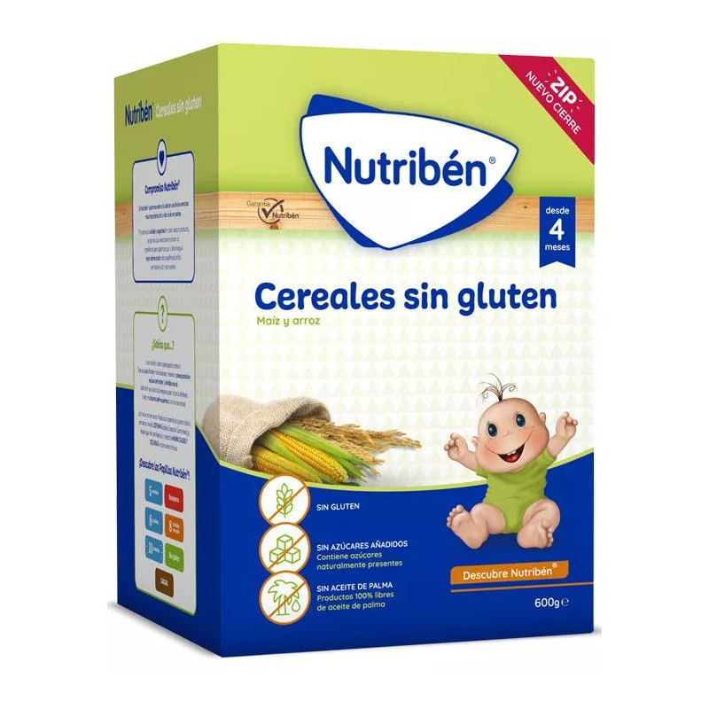 Nutribén Cereales Sin Gluten 600gr