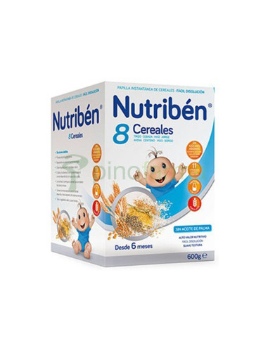 Nutribén 8 Cereales Galleta María 600gr