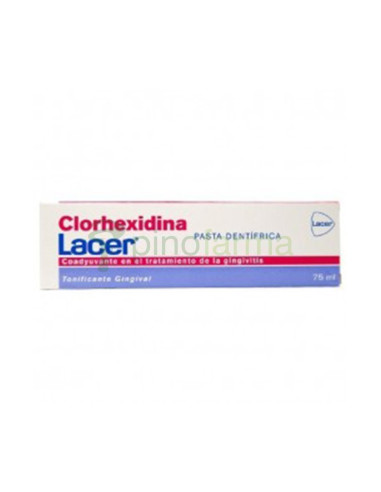 Pasta Dentrífica Lacer Clorhexidina 75ml