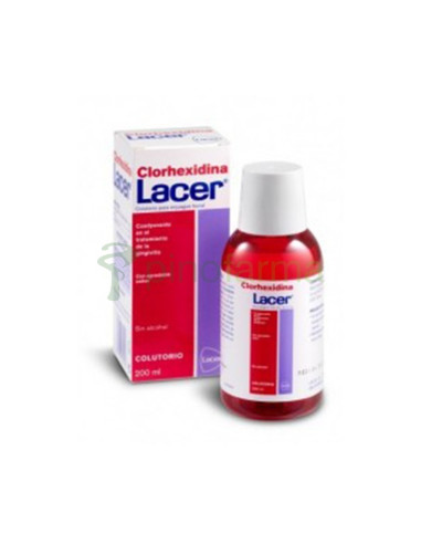 LACER COLUTORIO CLORHEXIDINA, 200 ML