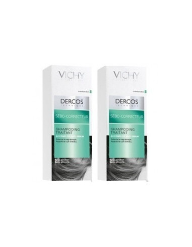 DERCOS CHAMPÚ SEBO CONTROL, 200 ML