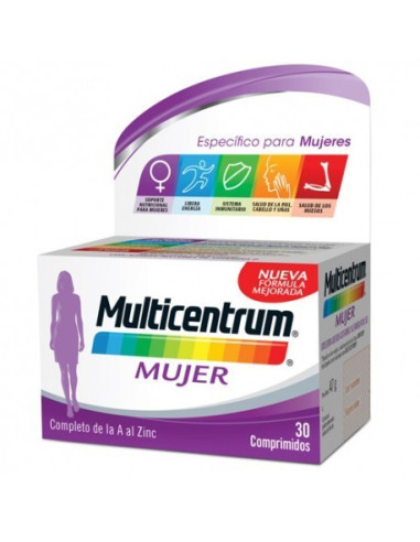 MULTICENTRUM MUJER, 30 COMP.