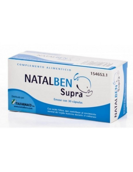 NATALBEN SUPRA, 30 CÁPSULAS