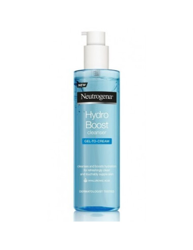 NEUTROGENA HYDRO BOOST LIMPIADOR GEL DE AGUA, 200 ML