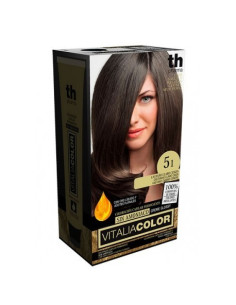 TH PHARMA KIT TINTE EN CASA 5.1 CASTAÑO CLARO CENIZA, SIN...
