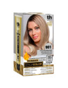 TH PHARMA KIT TINTE EN CASA 901 RUBIO PLATINO NATURAL CENIZA (SUPERACLARANTE), SIN AMONIACO