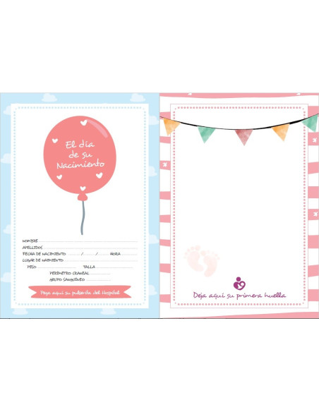 AGENDA DEL BEBÉ MAMAS PARA SIEMPRE