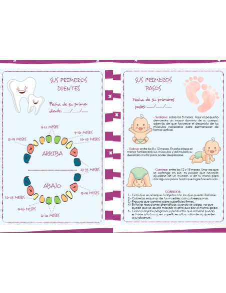 AGENDA DEL BEBÉ MAMAS PARA SIEMPRE