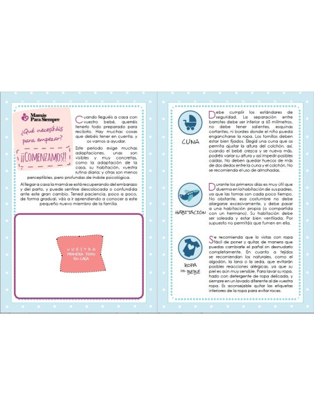 AGENDA DEL BEBÉ MAMAS PARA SIEMPRE