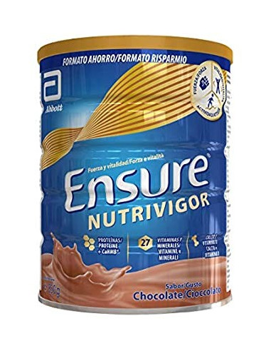 ENSURE NUTRIVIGOR POLVO CHOCOLATE, 850 G