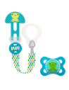 MAM BROCHE PARA CHUPETE Y CHUPETE DE SILICONA CLIP IT! & ORI