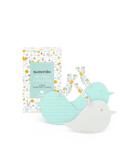SUAVINEX TARJETAS PERFUMADAS MEMORIES (PACK DE 3)