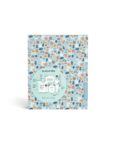 SUAVINEX CANASTILLA DE REGALO PARA BEBÉ, AZUL