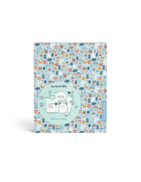 SUAVINEX CANASTILLA DE REGALO PARA BEBÉ, AZUL