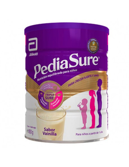 PEDIASURE POLVO SABOR VAINILLA, 850 G
