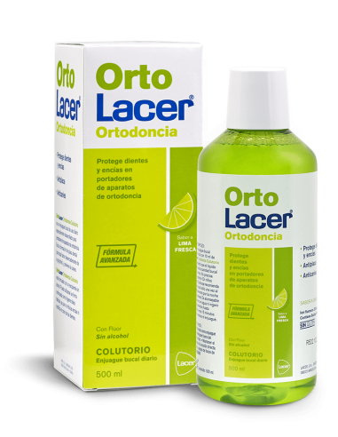 ORTOLACER ORTODONCIA COLUTORIO LIMA FRESCA, 500 ML