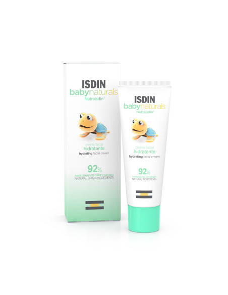 ISDIN BABYNATURALS CREMA FACIAL HIDRATANTE DIARIA, 50 ML