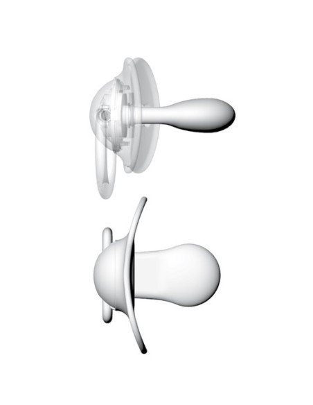 SUAVINEX CHUPETES PRINTS TETINA FISIOLOGICA SX PRO? SILICONA 0-6 M, 2 UDS.