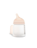 SUAVINEX BIBERÓN ANTICÓLICO ZERO-ZERO FLUJO ADAPTABLE +0 M 180 ML, TONO LIGHT