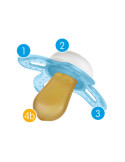 MAM CHUPETE LATEX START 0-2 M, 2 UDS