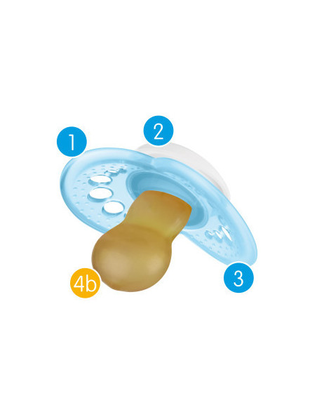 MAM CHUPETE LATEX ORIGINAL +6 M, 2 UDS.