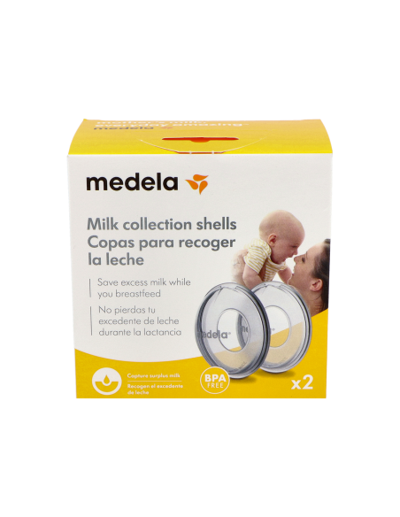 MEDELA COPAS RECOLECTORAS DE LECHE, 2 UDS