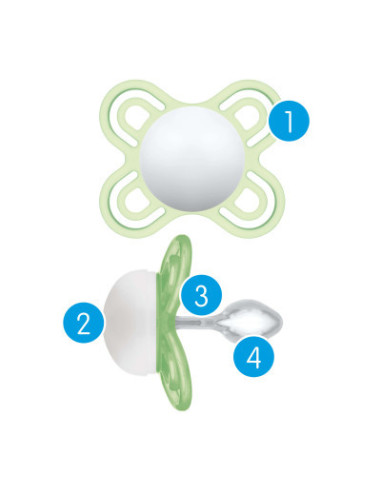 MAM CHUPETE SILICONA PERFECT STAR COLOR AZUL,...