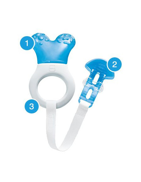 MAM MINI COOLER & CLIP - MORDEDOR AZUL