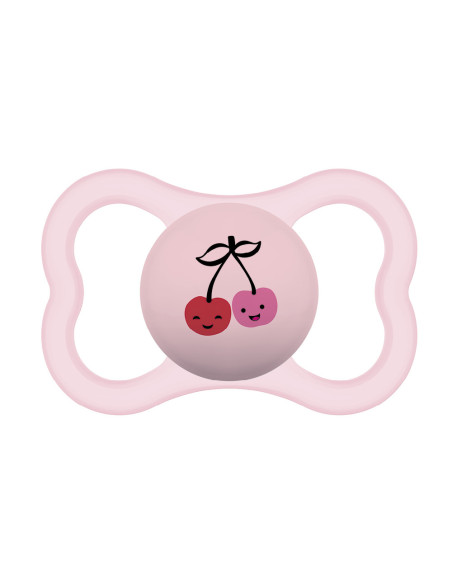 MAM CHUPETE SILICONA SUPREME, +6 M COLOR ROSA