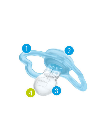 MAM CHUPETE SILICONA SUPREME, +6 M COLOR ROSA