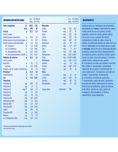 ALMIRON HIDROLIZADO, 400 G