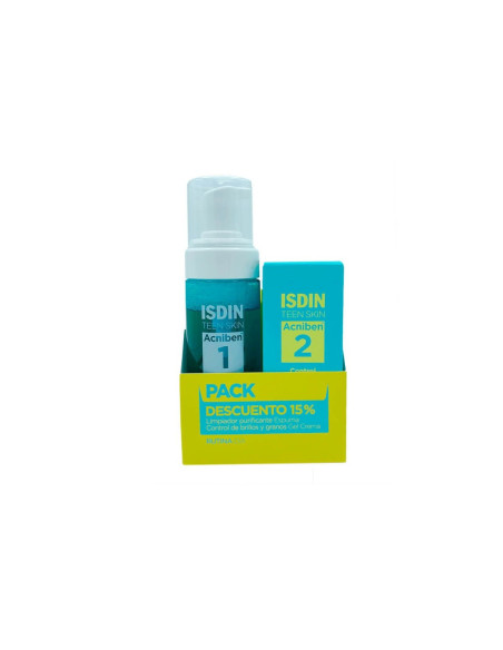 ISDIN PACK ACNIBEN CONTROL DE BRILLOS Y GRANOS, 40