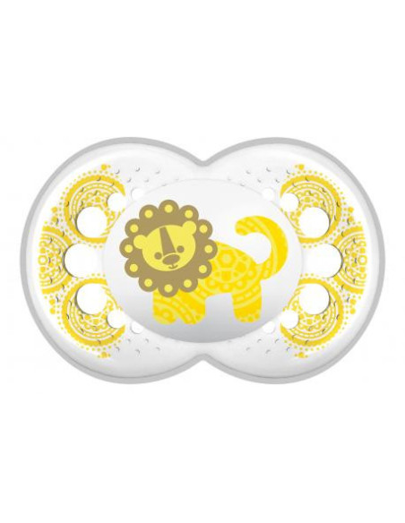 MAM CHUPETE LATEX ORIGINAL +6 M, 2 UDS.