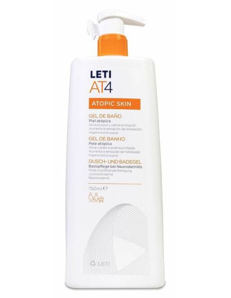 LETI AT4 GEL DE BAÑO, 750 ML