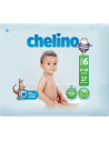 CHELINO PAÑAL INFANTIL FASHION & LOVE T-6 (17-28 KG), 27 PAÑALES