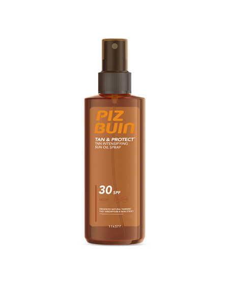 PIZ BUIN TAN & PROTECT ACEITE EN SPRAY ACELERADOR DEL BRONCEADO SPF 30, 150 ML