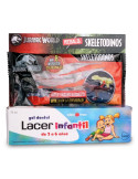 LACER INFANTIL GEL DENTAL SABOR FRESA, 75 ML