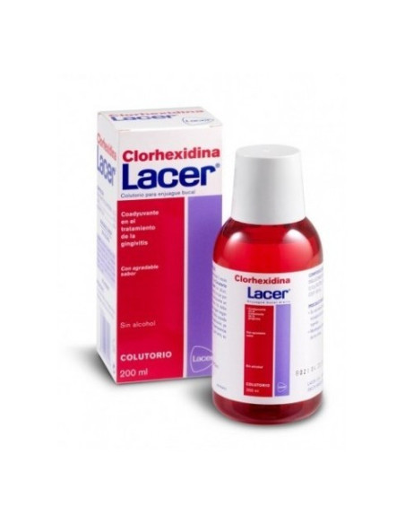 LACER COLUTORIO CLORHEXIDINA, 200 ML