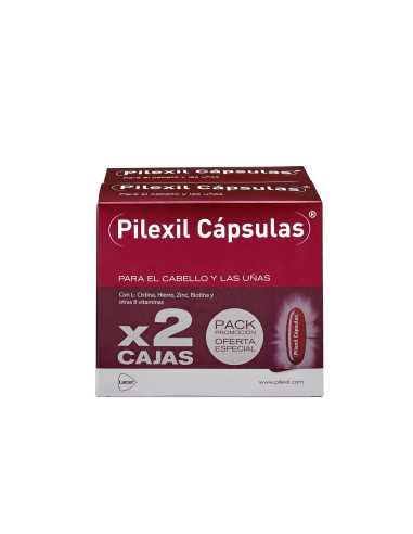 PILEXIL DUPLO CÁPSULAS ANTICAÍDA, 100 + 100 CAPSUL