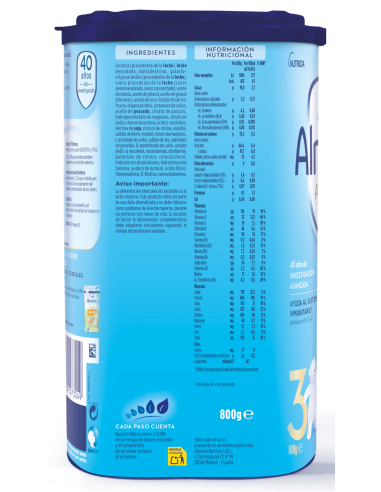 ALMIRON ADVANCE 3, 1200 G