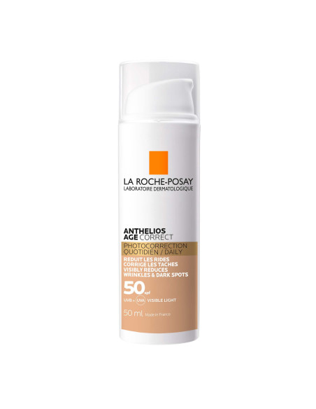 LA ROCHE POSAY ANTHELIOS AGE CORRECT SPF50 CON COLOR, 50 ML