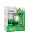 DERCO TECHNIQUE DUPLO CHAMPU + ECOREFILL RECARGA ANTICASPA CABELLO SECO